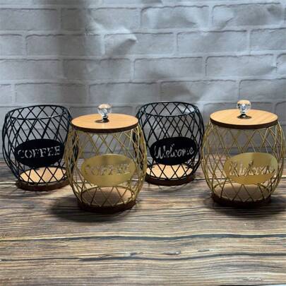 커피 캡슐 보관 바구니, 더 아름다운 커피 캡슐 보관, 가정 거실, 사무실 및 기타 공간에 적합