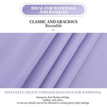 Fani10 Pack Round Polyester Tablecloth - 90 Inch,  Table Cloth For Round Table, Stain And Wrinkle Resistant Washable Circular Table Cover For Wedding Party Dining Table Buffet Parties Camping