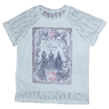 Women T-Shirts - 白色 - 查看 5