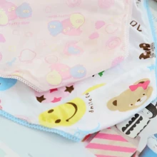 Kit 12 Premium Cotton Children's Thong Panties For Girls