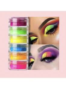 12 colores- 2- Torre de pigmento Neon y Pastel nacarado - Multicolor - Ver 2