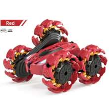 Terreneitoir Carro Rueda Explosiva, Carrera Todoterreno, Coche de Escalada de Alta Velocidad, Vehículo de Control Remoto con Luces LED, Recargable, Vehículo Todoterreno con Tracción en las Cuatro Ruedas. - Multicolor - Ver 2