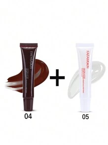 1支水光飽滿唇彩液體口紅唇蜜保濕豐唇玻璃唇油 - 彩色 - 查看 22