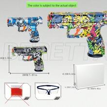 High-Tech Water Shooting Paintball Gun - Exciting Adventure Toy For Kids, Perfect For Sunny Beach And Pool Fun, No Water Bullets Included - Multicolor - View 2