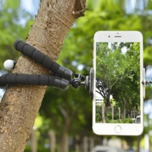 Trípode Flexible Para Teléfono Móvil, Soporte Portátil Ajustable Para Exteriores, Mini Soporte De Pulpo Importadora Tim ChengLeody - Rojo - Ver 1