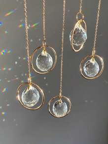 1/2/3 cái, Đèn bắt nắng pha lê, Đồ trang trí sinh nhật, Đồ trang trí Halloween, Máy làm cầu vồng pha lê thiền định, Quà tặng tân gia. Quà tặng cho trẻ em. Quà tặng sinh nhật pha lê. Đồ trang trí tối giản, Đồ trang trí nhà cửa, Đồ trang trí phòng, Quà tặng trang trí tường Quà tặng tốt nghiệp - Nhiều màu - Xem 3