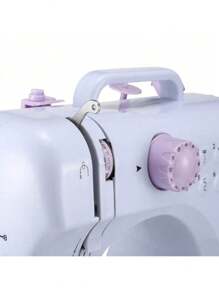 Mini Household Multifunctional Sewing Machine With Portable Foot Pedal Composite 12 Stitches - Bivolt - Multicolor - Ver 3