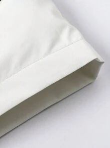 Men's Wind And Water Resistant Outdoor Jacket - Black and White - View 5