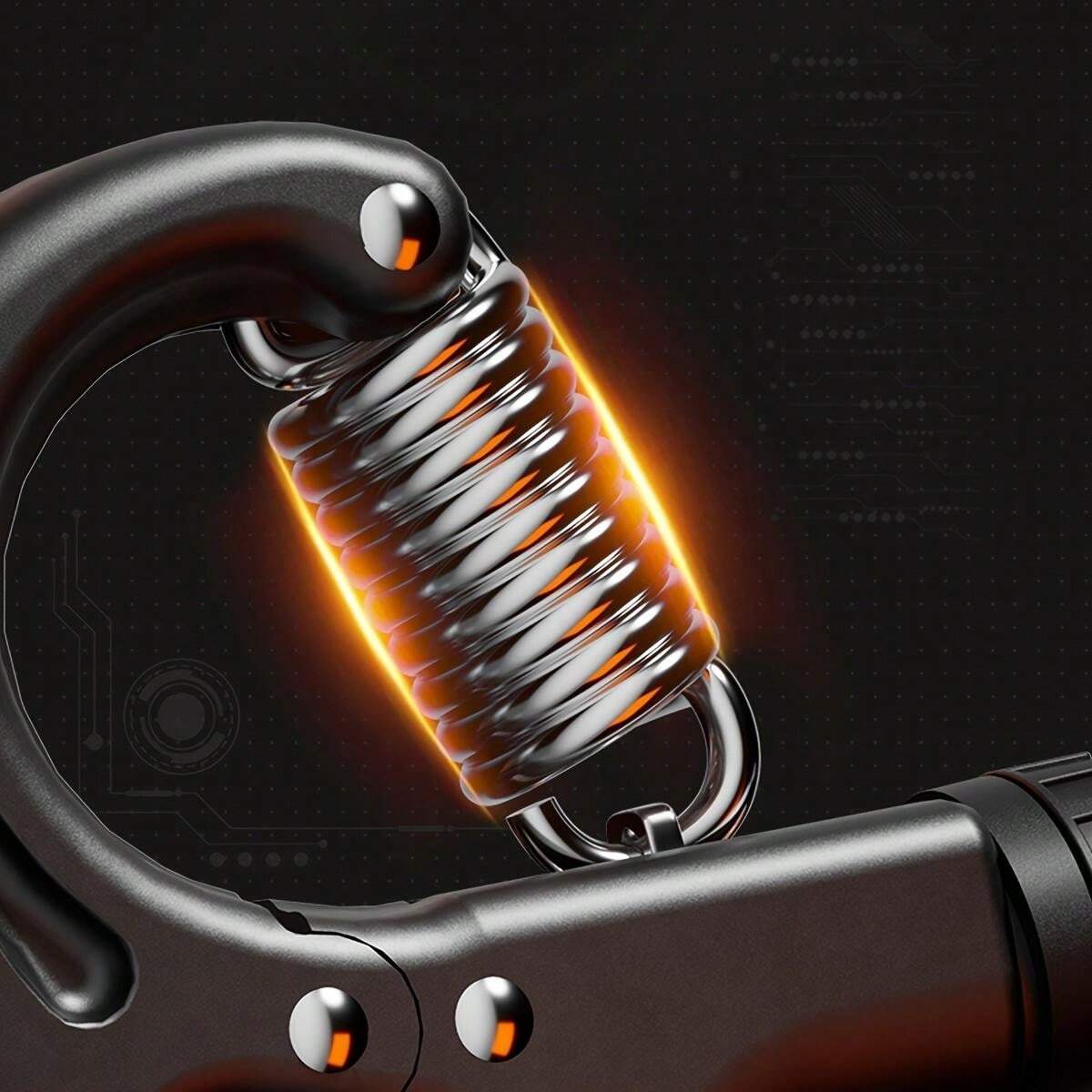 Keria Rinforzatore Presa Mano Regolabile 5-100 Kg Con Contatore Digitale - Allenatore Avambraccio Ergonomico Per Atleti E Musicisti