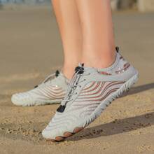 Unisex Swimming Shoes, Women's Aqua Shoes With Anti-Slip, Lightweight Breathable For Beach, Vacation, Travel, Camping, Party, Surfing, Fishing, Indoor Yoga, Outdoor Activities, Summer - Grey - View 6