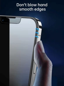 4pcs Ultra-Clear Privacy Guard - Tempered Glass Screen Protectors Compatible With IPhone 17/16/15/14/13/12/11, Pro Max/Mini/X/Xs Max/XR & 14 Plus - Scratch-Resistant, Secure-Fit Technology - Black - View 8