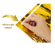 Harrods Store Kit 4 Metallic Curtain Fringe Ribbon Party Decoration Wedding, Engagement, Bachelor Party, Birthday, Wedding Anniversary, Farewell - 綠色 - 查看 3