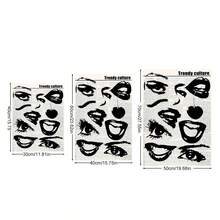 2pcs/Set Lucky 8 Ball Canvas Painting, Retro Lips & Newspaper Poster, Y2K Minimalist Art Pink & Red, Frameless Wall Decor, Suitable For Dorm, Living Room, Home Office - Perfect Couple Gift - Multicolor - View 7