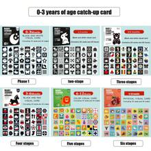 Newborn Infant Black And White Cards, Children's Early Education Visually Stimulating Cards, 0-3 Years Old Baby Tracking Vision Cards, Brain Development Cognitive Cards - Multicolor - View 13