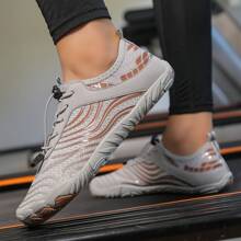 Unisex Swimming Shoes, Women's Aqua Shoes With Anti-Slip, Lightweight Breathable For Beach, Vacation, Travel, Camping, Party, Surfing, Fishing, Indoor Yoga, Outdoor Activities, Summer - Grey - View 11