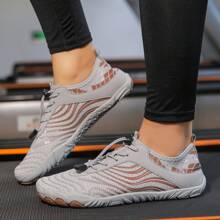 Unisex Swimming Shoes, Women's Aqua Shoes With Anti-Slip, Lightweight Breathable For Beach, Vacation, Travel, Camping, Party, Surfing, Fishing, Indoor Yoga, Outdoor Activities, Summer - Grey - View 10