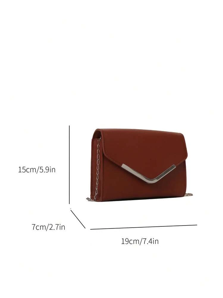 2024 Spring & Summer New Women Bag, Fashionable Chic Minimalist Korean Style Handbag Design - Brown - View 2