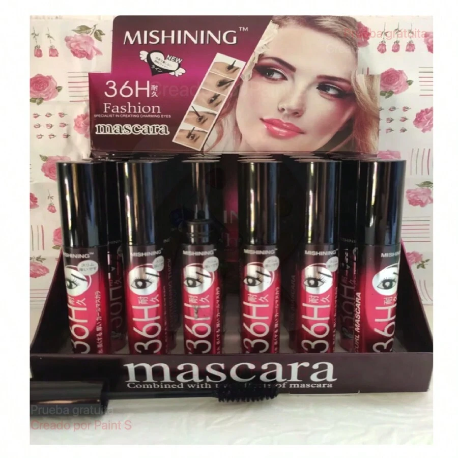 RIMEL 36H MASCARA DE PESTAÑAS 36 HORAS DURACIÓN 24 piezas - Negro - Ver 1