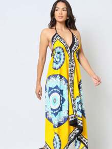 Dress Scarf Cost Naked - Amarillo - Ver 1