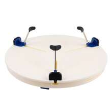Pottery Wheel Tool Ceramic Trim Holder Centers Clip Turntable Scraping Repair - White+Blue - View 10