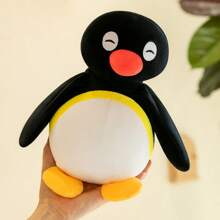 Muñeco de peluche de 11.81in/30cm de pequeño pez abrazando pingüino, muñeco de peluche relleno, almohada, regalo para niños, niñas, Día de San Valentín, peluches lindos, títere, almohada pequeña