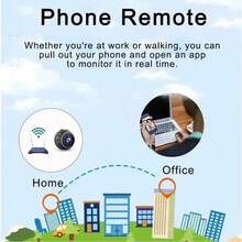 1pc Mini Wireless Camera, Night Vision WIFI Baby Monitor, Smart Home Indoor And Outdoor Mini Wireless Camera, Home Security Mini Surveillance Camera, HD IP Wireless Camera, Night Vision Camera. Suitable For Home Security. Outdoor Records