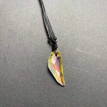 Classic TV Series H2o Necklace, Fashionable Polyresin Moonstone Pendant Just Add Water Blue Stone Mako Mermaid Accessories Movie Souvenir
