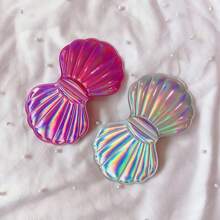 Gương vỏ lấp lánh, Gương trang điểm phóng đại hai mặt, Gương nhỏ gọn cầm tay gấp gọn, Gương trang điểm du lịch, Quà tặng tiệc nhỏ tinh tế - Nhiều màu - Xem 3