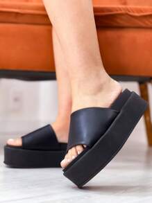 Birken Thay Women's Flatform High Sandal - 黑色 - 查看 1