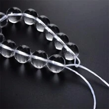 Linha de Contas de Pulseira 0,2-1,0mm, Linha Elástica Plana para Pulseiras, Linha de Pulseira Fácil de Atar, Cordão de Joia para Fazer Joias de Contas e Pulseiras Colares