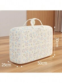 New Cartoon Teddy Bear Moving Bag, Extra Large Capacity Clothing Storage Packing Bag For Home Use Halloween Decorations Halloween Costumes Autumn Decor Festival Decor - Multicolor - View 14