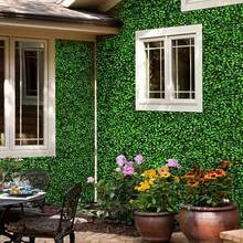 1 st konstgjord Milano Gräsmatta Gräs Växt Vägg Bakgrund Dekoration Falsk Gräsmatta Gräsmatta Landskapsarkitektur - Grön - Visa 7