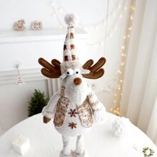 1 cái Ông già Noel Người tuyết Nai sừng tấm Đồ trang trí đứng Tượng nhỏ Đồ trang trí thu gọn Đồ trang trí Trang trí nhà Đồ trang trí Quà tặng tốt nhất Sinh nhật Đồ trang trí Giáng sinh Trang trí phòng Giáng sinh Mùa đông - Nhiều màu - Xem 9