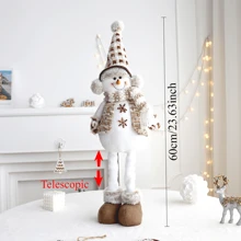 1 cái Ông già Noel Người tuyết Nai sừng tấm Đồ trang trí đứng Tượng nhỏ Đồ trang trí thu gọn Đồ trang trí Trang trí nhà Đồ trang trí Quà tặng tốt nhất Sinh nhật Đồ trang trí Giáng sinh Trang trí phòng Giáng sinh Mùa đông - Nhiều màu - Xem 3
