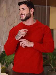 TRICOT DE LUXO Men Sweaters - Red - View 2