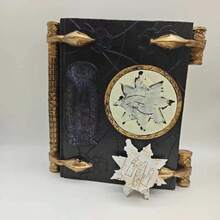 1pc New Resin Craft Mummy Death Book Of The Dead Magic Book Ornament - Multicolor - View 3