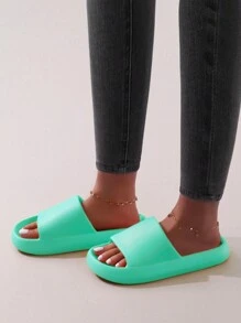 Modische, farbenfrohe, minimalistische, rutschfeste Unisex Hausschuhe für Zuhause, Strand und Badezimmer, geeignet für alle Jahreszeiten