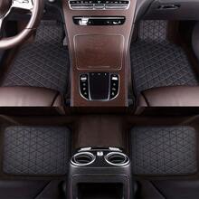 4pcs General Purpose Car Floor Mat Car Carpet Leather Floor Mat - one-size - View 11