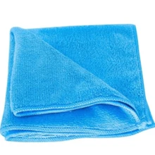 Kit 20 Microfiber Cloths 20X25 Small For General Cleaning Magic Cloth Multipurpose Flannel Automotive Glass - 藍色和灰色 - 查看 3