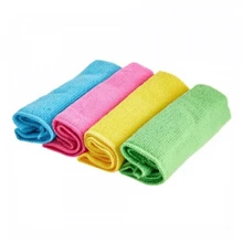 Kit 3 Microfiber Cloths 20X25 Small For General Cleaning Magic Cloth Multipurpose Flannel Automotive Glass - 灰色 - 查看 2