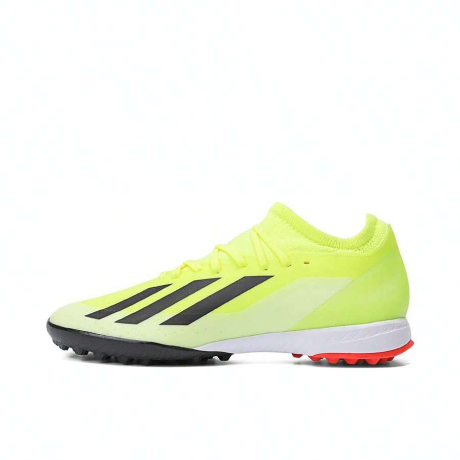 Adidas 2024 男女款 CRAZYFAST LEAGUE TF 足球鞋 IF0698 - 黃色 - 查看 1