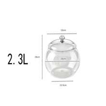 Lọ đựng kẹo và bánh quy Lọ nhựa có nắp đậy Lọ bào chế thuốc trang trí Hộp đựng kẹo tự chọn Hộp đựng thực phẩm kín khí trong suốt Trang trí nhà cửa - Nhiều màu - Xem 21