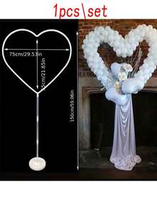 Extendable Balloon Column Stand Stick For Birthday Wedding Party Balloon Decor, Retractable Balloon Arch Pole Kit, Balloon Holder - White - View 4