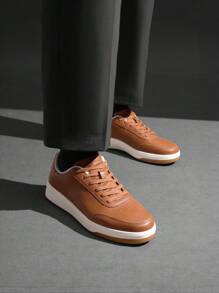 Men'S Casual Dress Shoes Arch Support Fashion Sneaker Comfortable