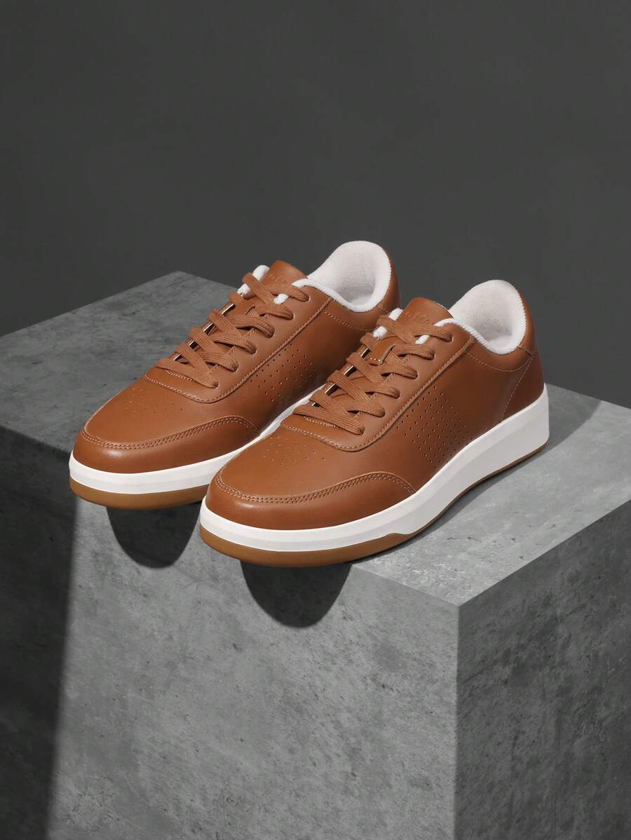 Men'S Casual Dress Shoes Arch Support Fashion Sneaker Comfortable