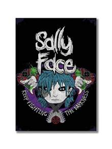 1 pieza, Pintura de impresión en lienzo, Diablo de dibujos animados de Halloween, Chica, Póster de juego de música, Artículo de decoración de la habitación, Póster de arte de pared sin marco, Decoración de fondo del sofá de la sala de estar, Decoración del vestíbulo del pasillo, Decoración del hogar, Decoración del dormitorio, Decoración del baño, Decoración de la habitación, Decoración de oficina, Decoración escolar, Regalo de arte, Embalaje de seguridad de tubo rígido de PVC - Multicolor - Ver 34