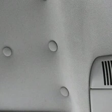 40pcs Car Headliner Repair Clips Screws Buttons Fasteners For Fixing Detached Roof Lining Upholstery - Gray Velour Plaid - Gray 40pcs - View 4