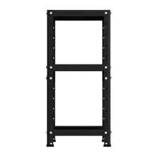 Compact Steel Shelf With 3 Shelves - Capacity 45kg - 65cm X 45cm X 30cm - Black - View 5