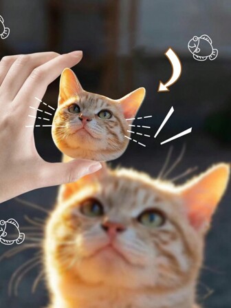 Anpassad kattbrosch - Anpassad kattbricka - Anpassad kattnål - Kattbrosch för husdjur - Personlig kattbrosch - Kattfotobrosch - Anpassad husdjursbrosch - Vilken bild som helst kan anpassas - HD-akryltryck - Bricksrulle - Sjuksköterskebricka - Brickshållare - Sjukskötersketillbehör - Bricksrulle för sjuksköterskor - ID-kortshållare - Tillbehör för medicinska assistenter - Broschklämma med spänne, skogsfärger