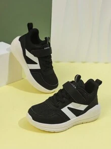 1 Pair Kids/Children's Spring/Summer/Autumn Low-Top Student Running Shoes, Breathable Sports Mesh Sneakers For Boys And Girls